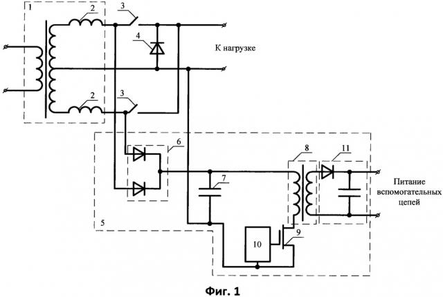 Способ снижения коммутационных перенапряжений и использование их энергии для питания другого электрооборудования (патент 2658653)