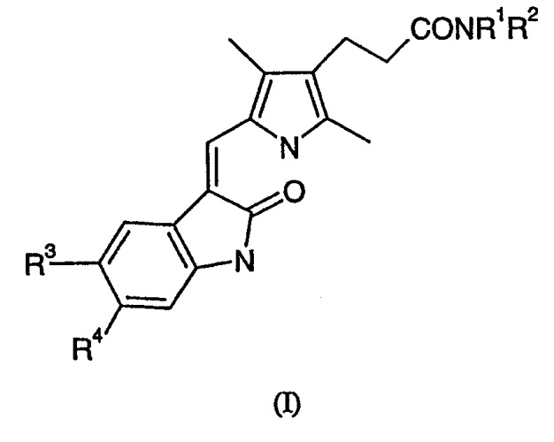 Производные индолина, используемые как ингибиторы протеинкиназы (патент 2316554)