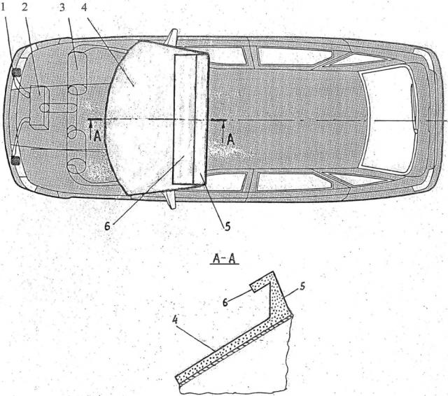 Система пассивной безопасности легкового автомобиля (патент 2598433)