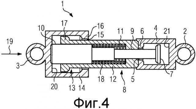Опорный цилиндр для самоусиливающегося гидравлического тормоза (патент 2550411)