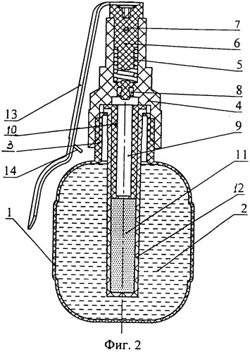 Ручная граната (патент 2526329)