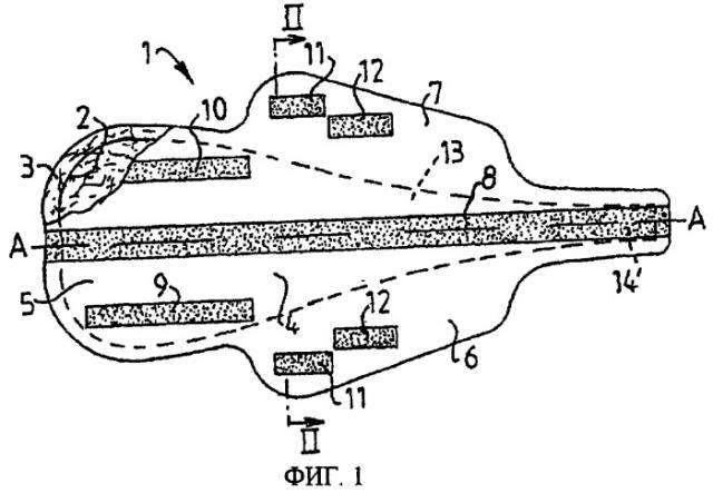 Гигиеническая прокладка (патент 2266092)