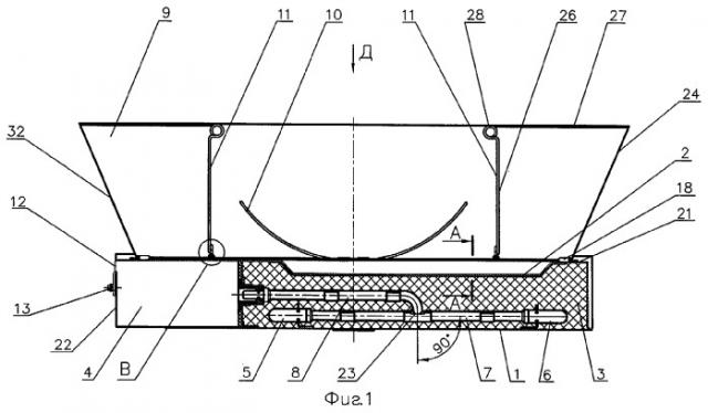 Противотанковая кумулятивная мина дистанционной установки (патент 2254552)