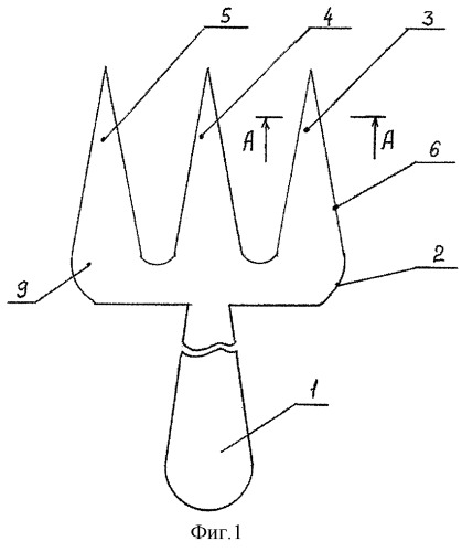 Вилка столового прибора (патент 2275832)