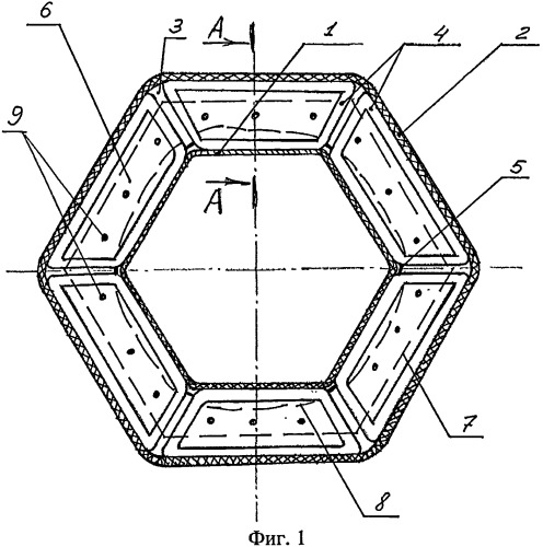 Многослойный силовой конструкционный элемент (патент 2506379)