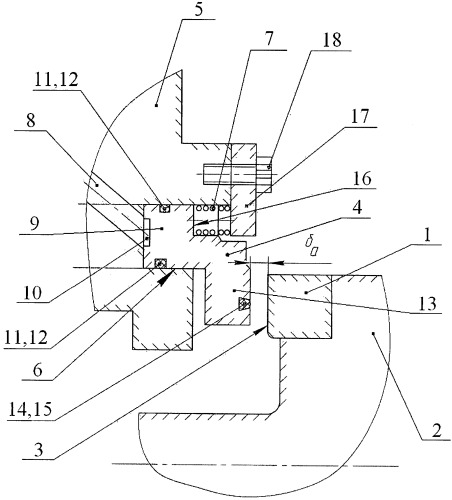 Стояночное уплотнение центробежного компрессора (патент 2482363)