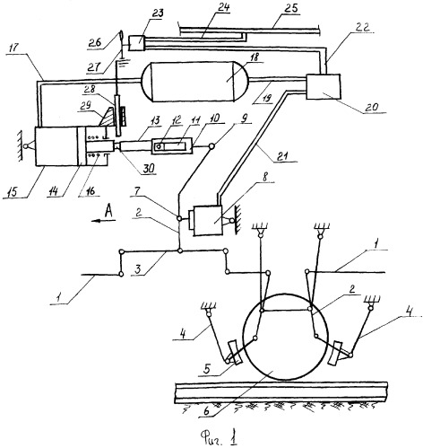 Тормоз рельсового экипажа (патент 2297560)