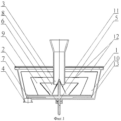 Центробежный смеситель диспергатор (патент 2464078)