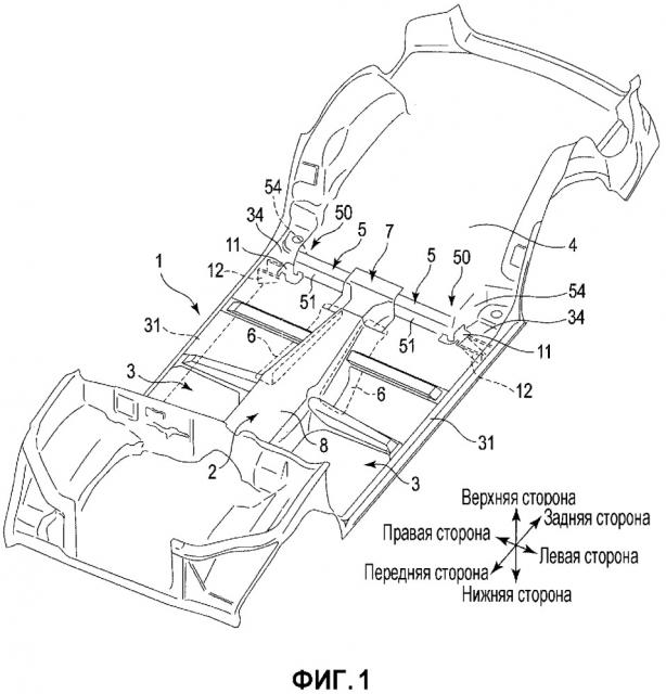 Конструкция днища транспортного средства (патент 2660334)