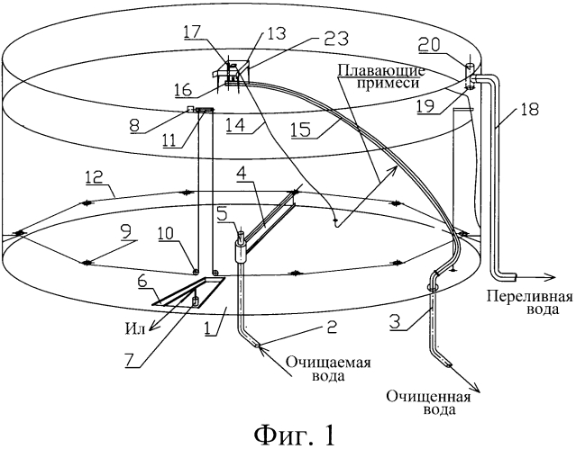 Устройство для регулирования расхода и очистки сточных вод (патент 2568702)