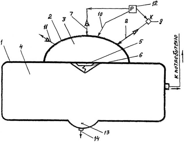 Способ получения избыточного давления в ресивере (патент 2533588)