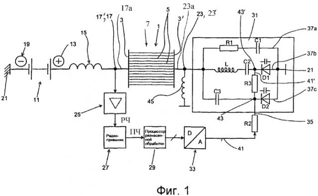 Разнесенная антенная система для подвижных транспортных средств (патент 2305878)