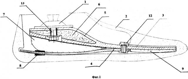 Искусственная стопа (патент 2620354)