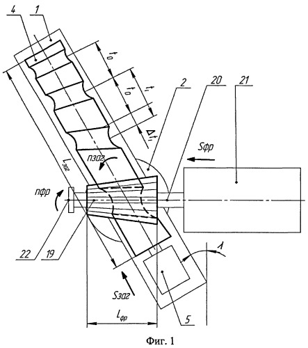 Способ фрезерования винтовых канавок с переменным шагом и радиусом профиля (патент 2429950)