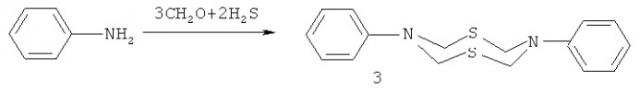 Способ получения 3-(o-,м-,п-нитрофенил)-тетрагидро-2h,6h-1,5,3-дитиазоцинов (патент 2467002)