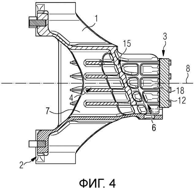 Погружная цапфа для передачи продольных и поперечных сил между поворотной тележкой и кузовом вагона (патент 2646697)