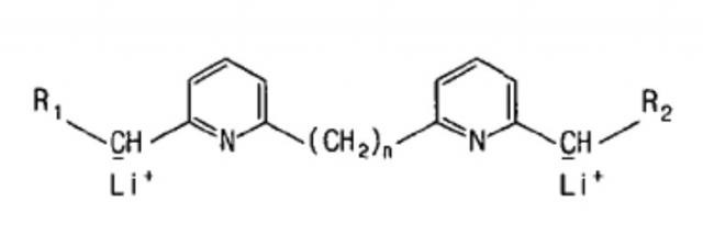 Дилитиевый инициатор для анионной (со)полимеризации, способ его получения, способ получения диеновых каучуков на его основе (патент 2667061)