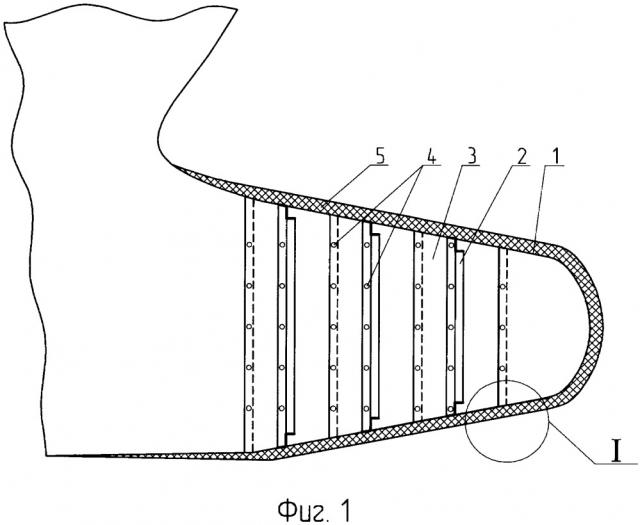 Бульбовая наделка корпуса судна (патент 2652502)