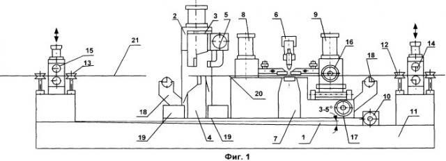 Способ дуговой сварки полос на машинах непрерывных металлургических агрегатов и устройство для его осуществления (патент 2391193)