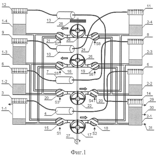Большеобъемная тепловая машина с внешним подводом тепла (патент 2425240)