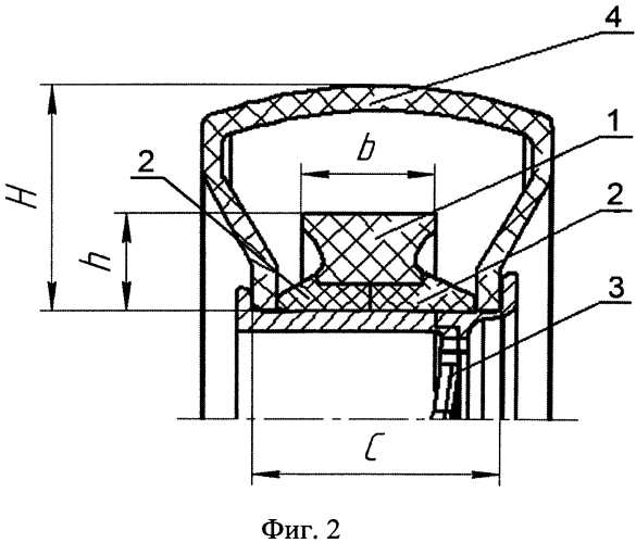 Трехкольцевая колесная вставка безопасности (патент 2572486)