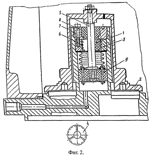 Демпфирующее устройство дренажно-предохранительного клапана (патент 2486383)