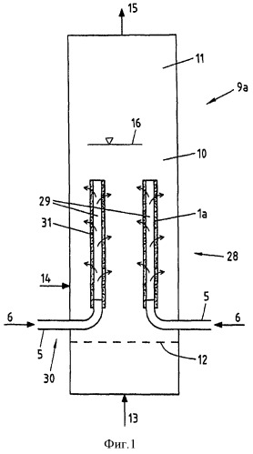 Способ и устройство для использования кислорода при парореформинге биомассы (патент 2555889)