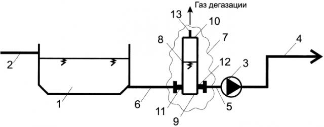 Система перекачки осадков (патент 2580561)