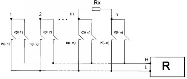 Способ автоматизированного измерения сопротивлений (патент 2655470)