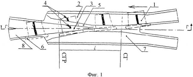 Крестовина для пересечения заводских железных дорог (патент 2427680)