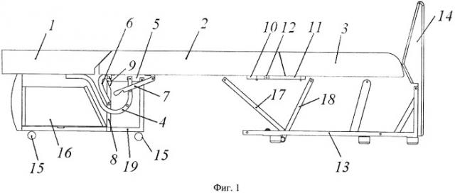 Механизм трансформации мягкой мебели (патент 2526778)