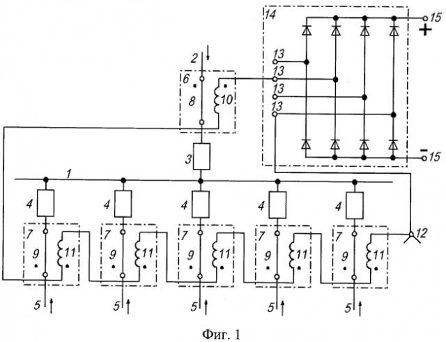 Измерительное устройство дифференциальной токовой защиты шин (патент 2396661)