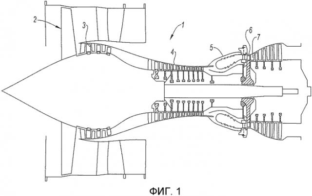 Газотурбинный двигатель с устройством для блокировки вращения сегмента направляющего аппарата в картере и блокировочный штифт, препятствующий вращению (патент 2558174)