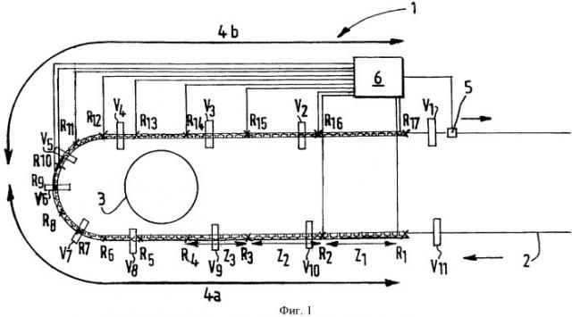 Способ контроля прохождения вагонетки в установке для перевозок по подвесной канатной дороге (патент 2526330)