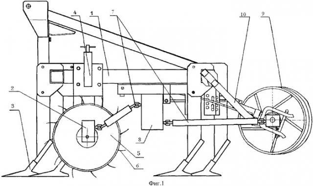 Комбинированный почвообрабатывающий агрегат (патент 2352091)
