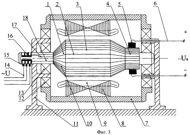 Двухмерная электрическая машина-генератор (патент 2332775)