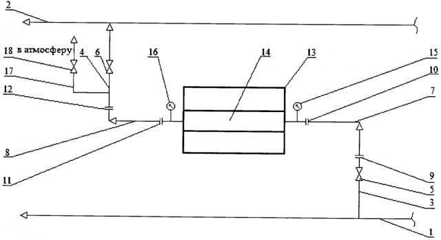 Способ очистки аппарата воздушного охлаждения природного газа на компрессорной станции (патент 2653630)