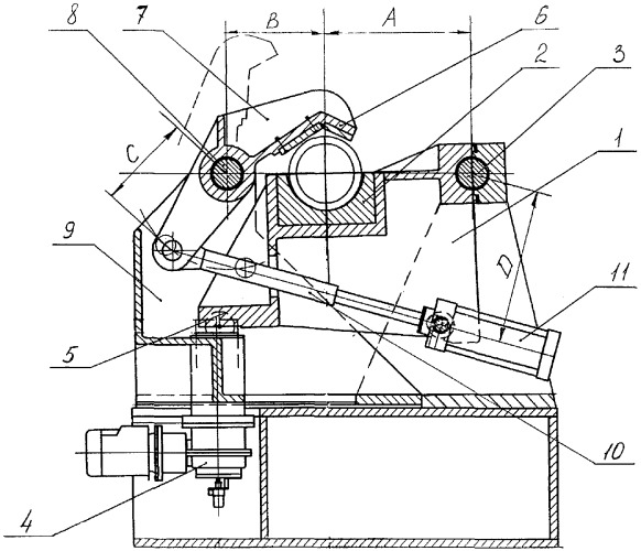 Передний стол прокатного стана (патент 2301125)