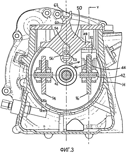 Механизм привода для бесступенчатой коробки передач (патент 2483233)