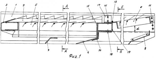 Решетный стан очистки зерноуборочного комбайна (патент 2321991)