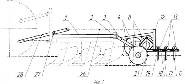 Комбинированное орудие обработки почвы и способ обработки почвы (патент 2340137)