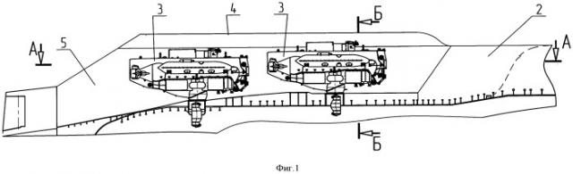 Ограждение спасательных подводных аппаратов, установленных на подводном носителе (патент 2510356)