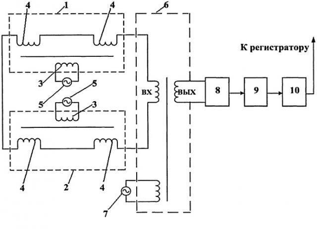 Устройство для измерения давления в трубопроводах, выполненных из ферромагнитного материала (патент 2490611)