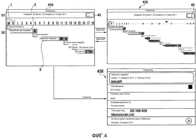 Способ и устройство управления расписаниями в портативном терминале (патент 2630233)