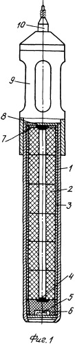 Термоисточник для термогазогидравлического разрыва пласта (патент 2492319)