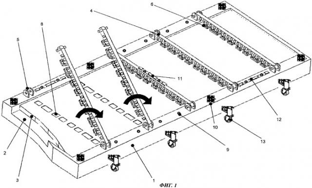 Способ и устройство для контроля геометрических размеров элемента из композиционного материала (патент 2457946)
