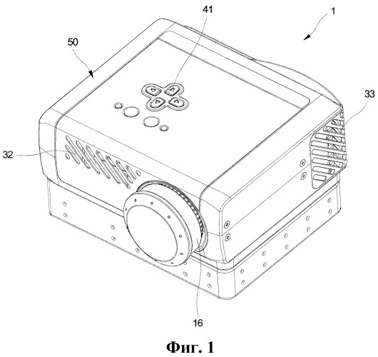 Проектор изображения со светоизлучающим диодом в качестве источника света (патент 2307382)