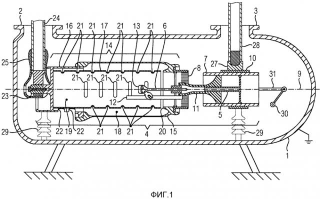 Устройство коммутационного аппарата (патент 2631259)