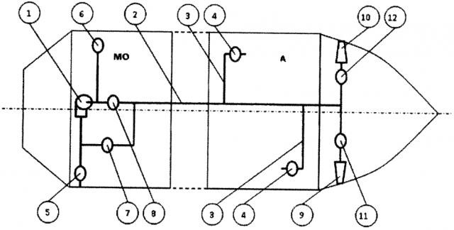 Водоотливная система судна (патент 2611456)