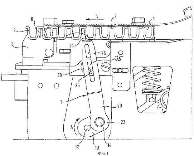 Устройство продвижения клипсов, в частности, в клипсаторе для изготовления колбасных изделий (патент 2399273)